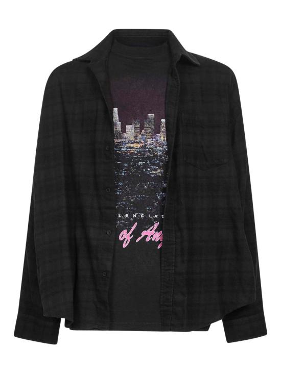 BALENCIAGA Men Shirts 839196 TSM301852 Black
