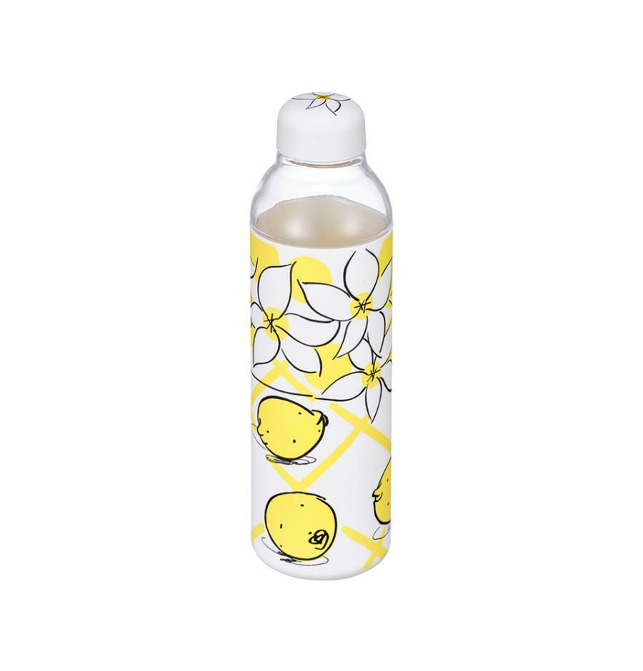 グラス レモン ウォーター ボトル 590ml チョンシン作家 アートコラボ商品 韓国スターバ グッズ
