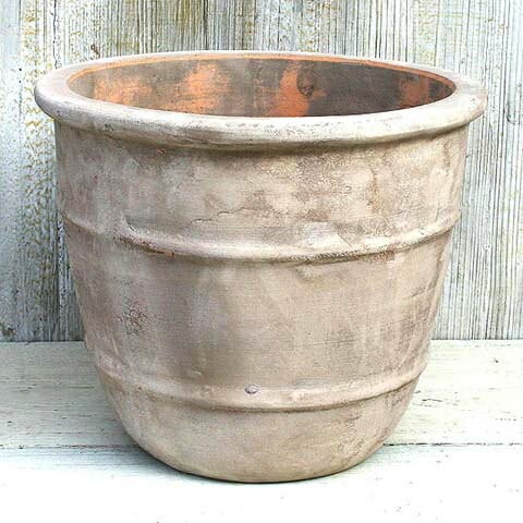 植木鉢 おしゃれ テラコッタ テラアストラシリウスS 35cm 12号 底穴あり プランター 鉢 観葉植物向け