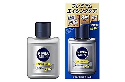 他サイト： ニベアメン【Amazon.co.jp 限定】【医薬部外品】ニベアメン アクティブエイジローション メンズ化粧水 [ ハリ・ツヤを与える ][ シミ・ソバカスを防ぐ ] [ ノンアルコールタイプ ] [の商品画像
