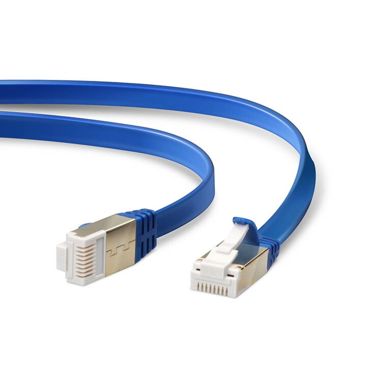 ツメ折れ防止フラットLANケーブル(Cat7準拠) ld-twsft-bm100