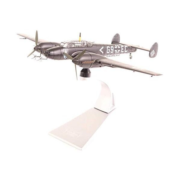 Corgi AA38508 Messerschmitt Bf110E-G9+EC-Stab II./NJG 1-Deelen-Holland-Spring 1942 Model 並行輸入品
