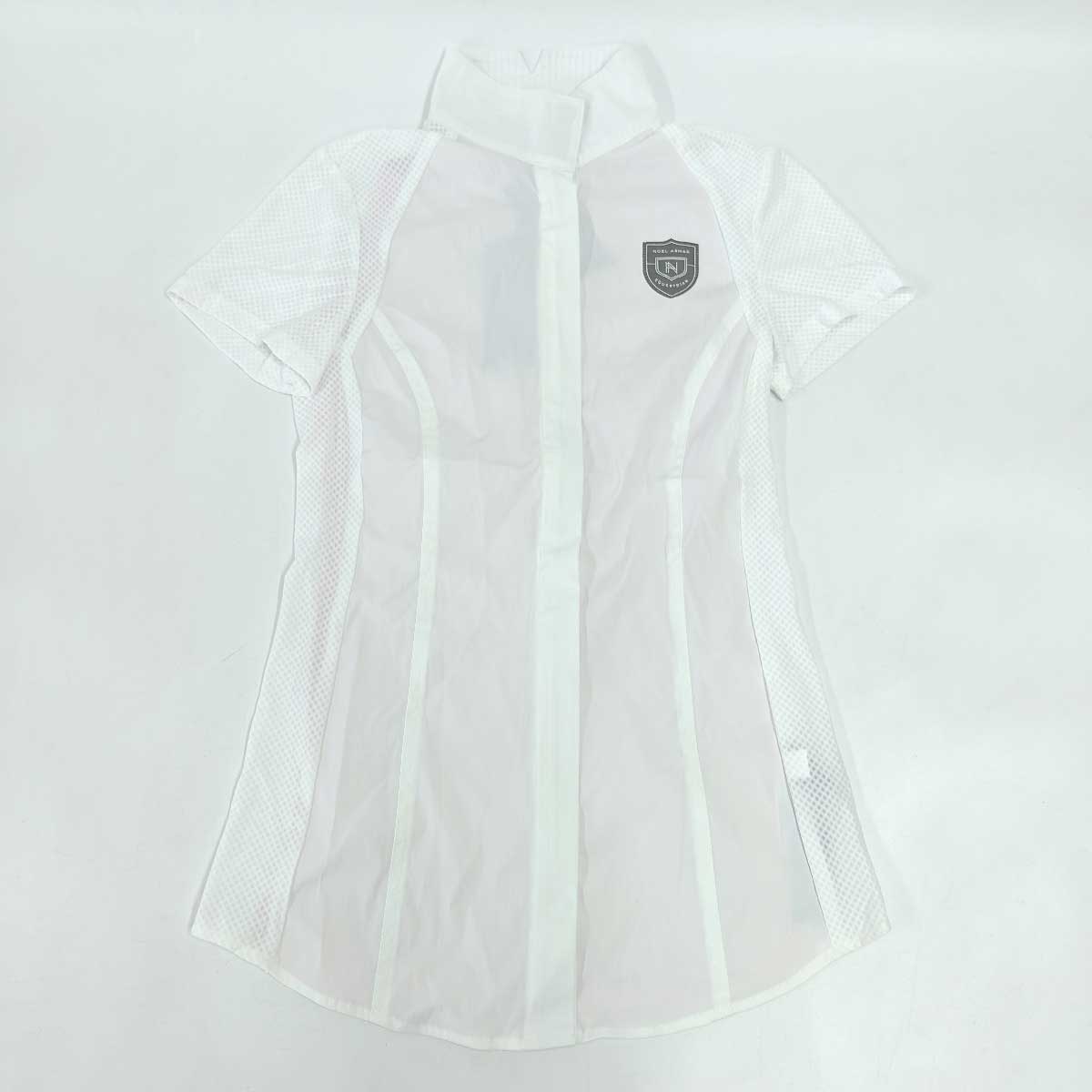 【中古・未使用品】ノエルアスマール NOEL ASMAR Luna ジップアップ ストレッチ スウェット ライディングジャケット XS グレー AE1743 レディース 乗馬 馬術 ノエルアスマール NOEL ASMAR ジップアップ ストレッチ