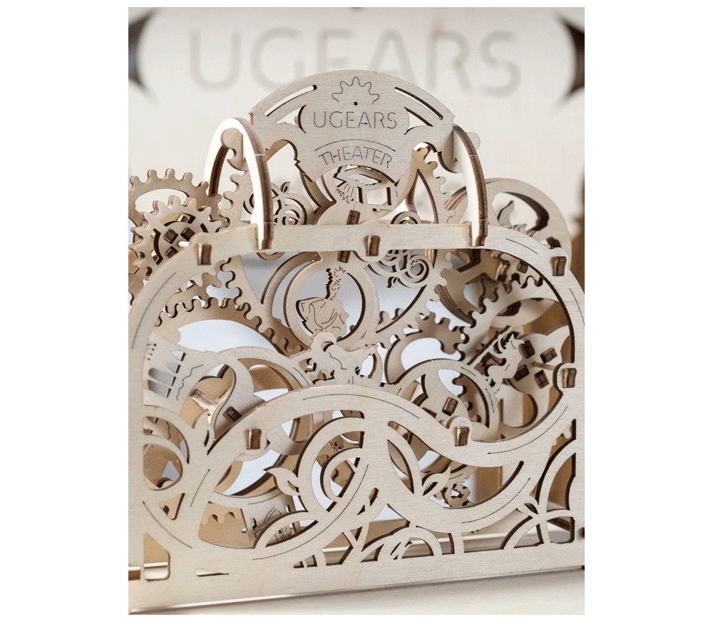 [海外直送] Ugears 劇場 UGS204840 ウッドトイ woodtoy DIY 3D 木材 パズル おもちゃ 6,500円