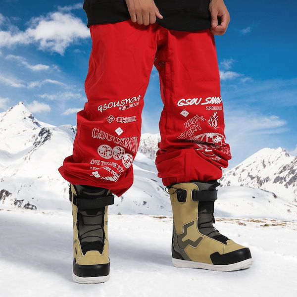 GSOU SNOW レディース防水防寒ブーツ