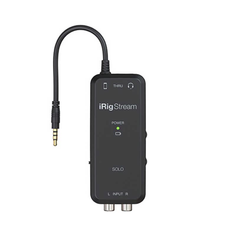 IKMULTIMEDIA　ストリーミング配信用 オーディオインターフェイスiRig Stream Solo IK Multimedia　IKM-OT-000090N