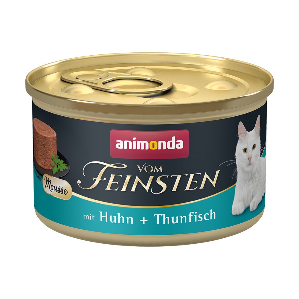 アニモンダ　猫用　ムース　鶏・ツナ　８５ｇX１２　ＣＲＣ35―20―07―30―00
