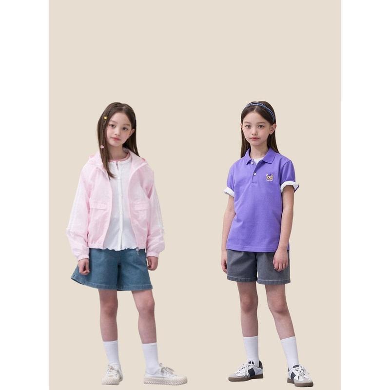 26SS 女児 デニムショートパンツ