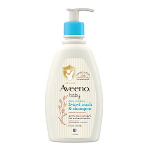 aveeno babyキッズボディソープシャンプーダブルベビーシャンプーベビーボディミルクオートミール300 ml