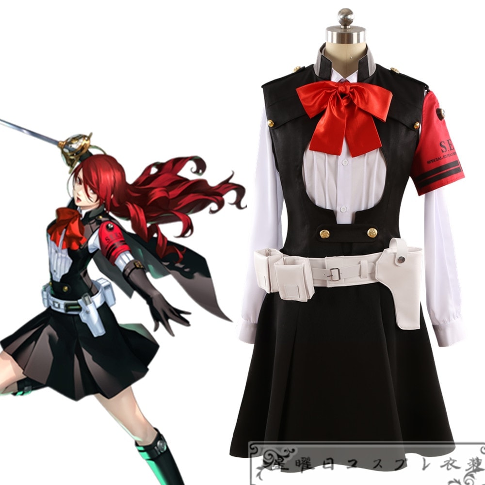 [今日は安い-出荷が早い]ペルソナ3 リロード 桐条美鶴 コスプレ衣装 コスチューム ハロウィン 変装 仮装品質良い 店舗お勧め