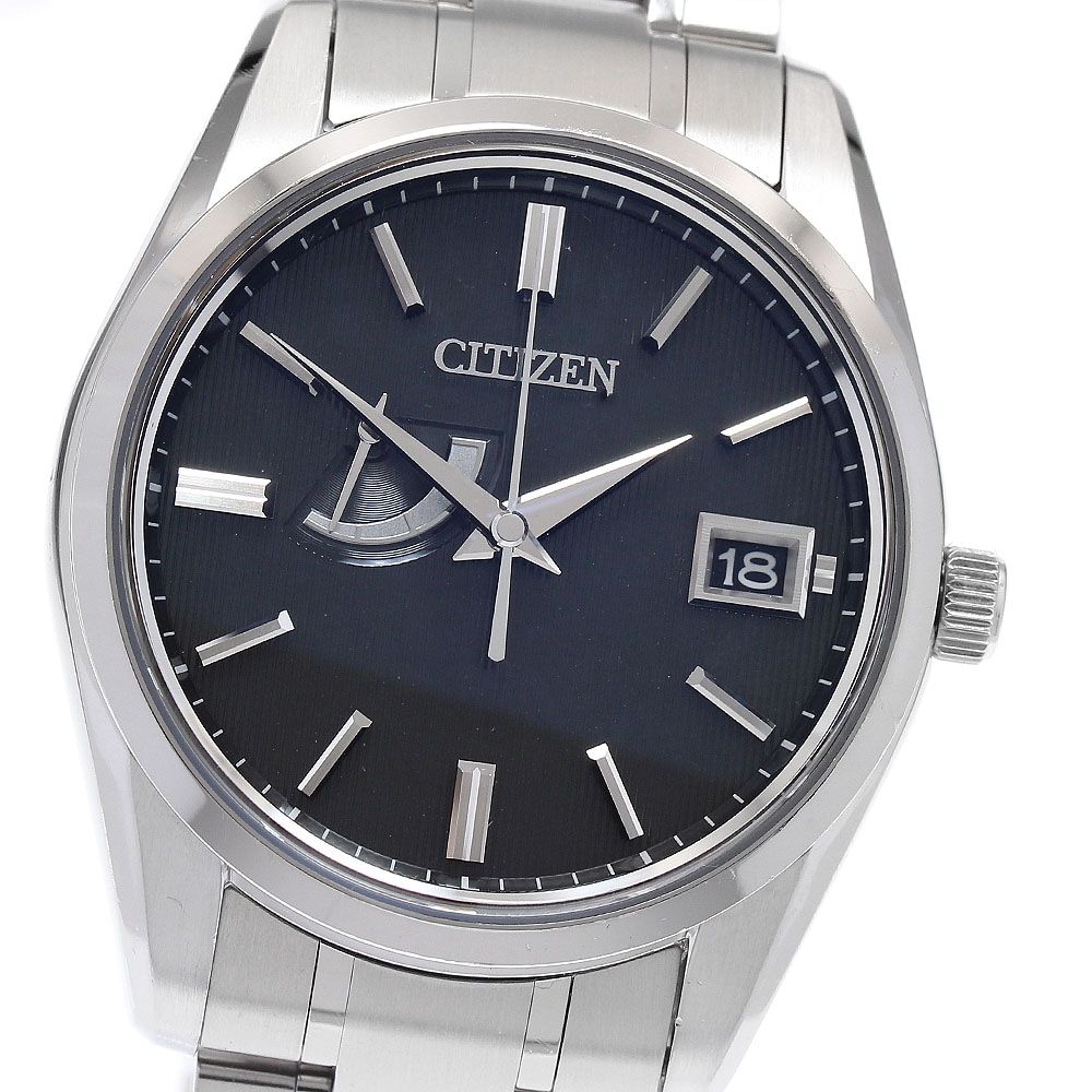 シチズン CITIZEN A010-T018530/AQ1010-54E ザ・シチズン エコドライブ ソーラー メンズ _934495【中古】