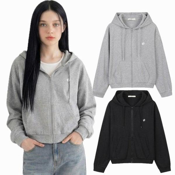 [モダ春川] 女性オーバーニットライクフードジップアップ10560-134-252-69_CC