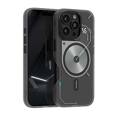 Aulumu A16 for iPhone 16 Pro ケース フロストケース Magsafe対応 マグネット内蔵 両面IMD加工 耐スクラッチ 独自の冷却窓 全面保護ケース ワイヤレス充電対応 強