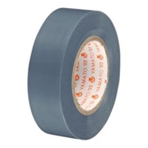 (業務用5セット)ヤマト ビニールテープ/粘着テープ (19mm×10m/灰色) 10巻入り NO200-19