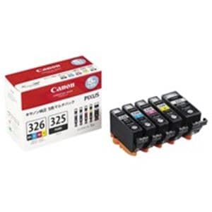 Canon キヤノン インクカートリッジ 純正 (BCI-326+325/5MP) 5色パック