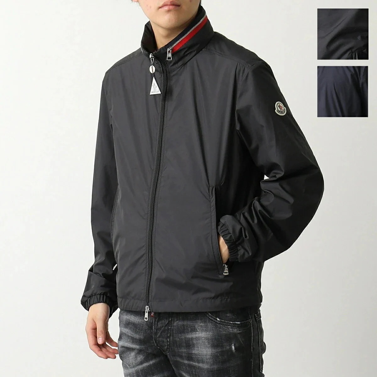 MONCLER モンクレール ジャケット FARLAK ファルラック 1A00161 54A81 メンズ ブルゾン ウインドブレーカー フード付き トリコロール