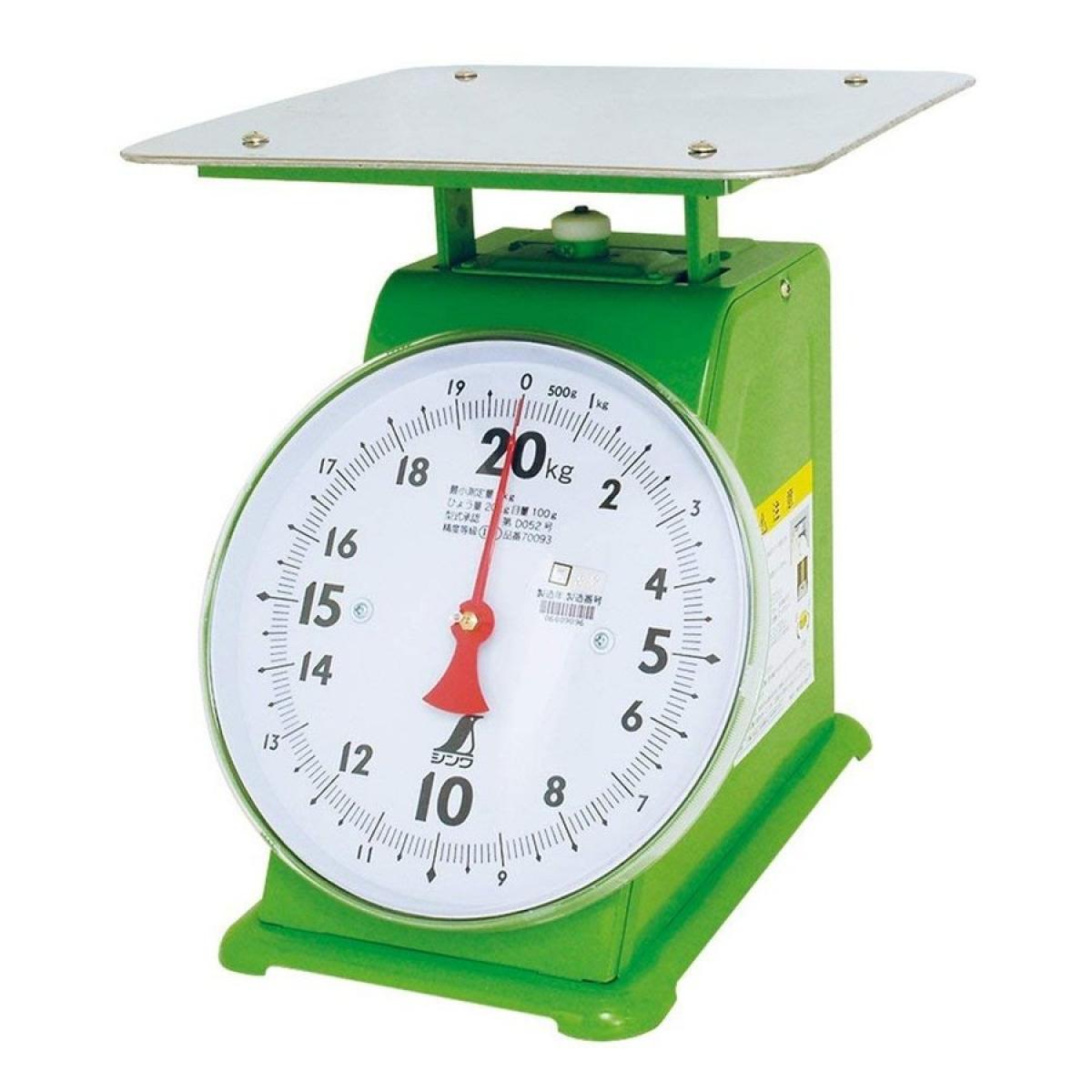 シンワ測定 上皿自動はかり 20kg 取引証明用 70093