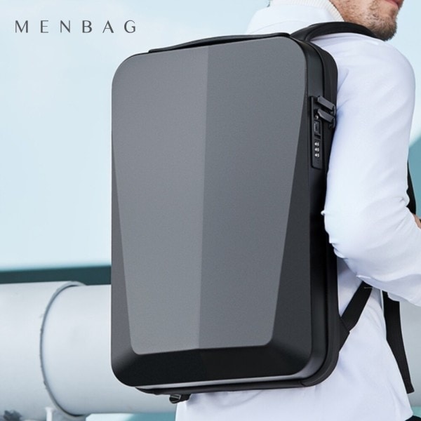 BNG ハード スリム バックパック 丈夫なスーツ ダンディ ノートパソコン バッグ