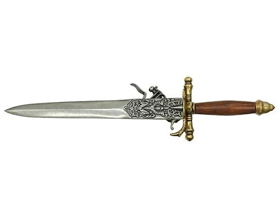 リントロック フランス DENIX デニックス 1204 38cm レプリカ 銃 コスプレ 小物 模造 フリントロックピストル リアル ピストル 拳銃 ミリタリー アーミー