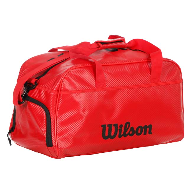 ウィルソン(Wilson) スモールダッフル スポーツバッグ テニスダッフル WR8051201001レッド