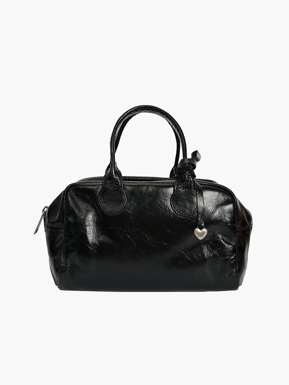 【MARGESHERWOOD】 SOFT BOWLING BAG : BLACK SOFT CRINKLE