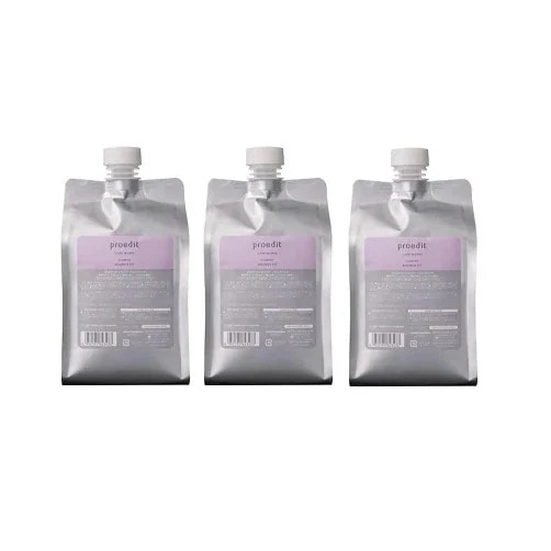 【3個セット】プロエディット ケアワークス シャンプー 1000ml レフィル バウンスフィット