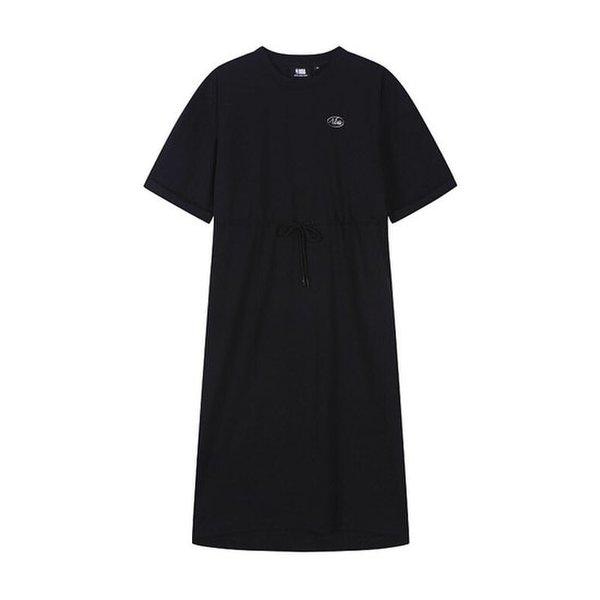 女性ウーブンミックスワンピース(N252TO725P) BLAC_K (P003766647)