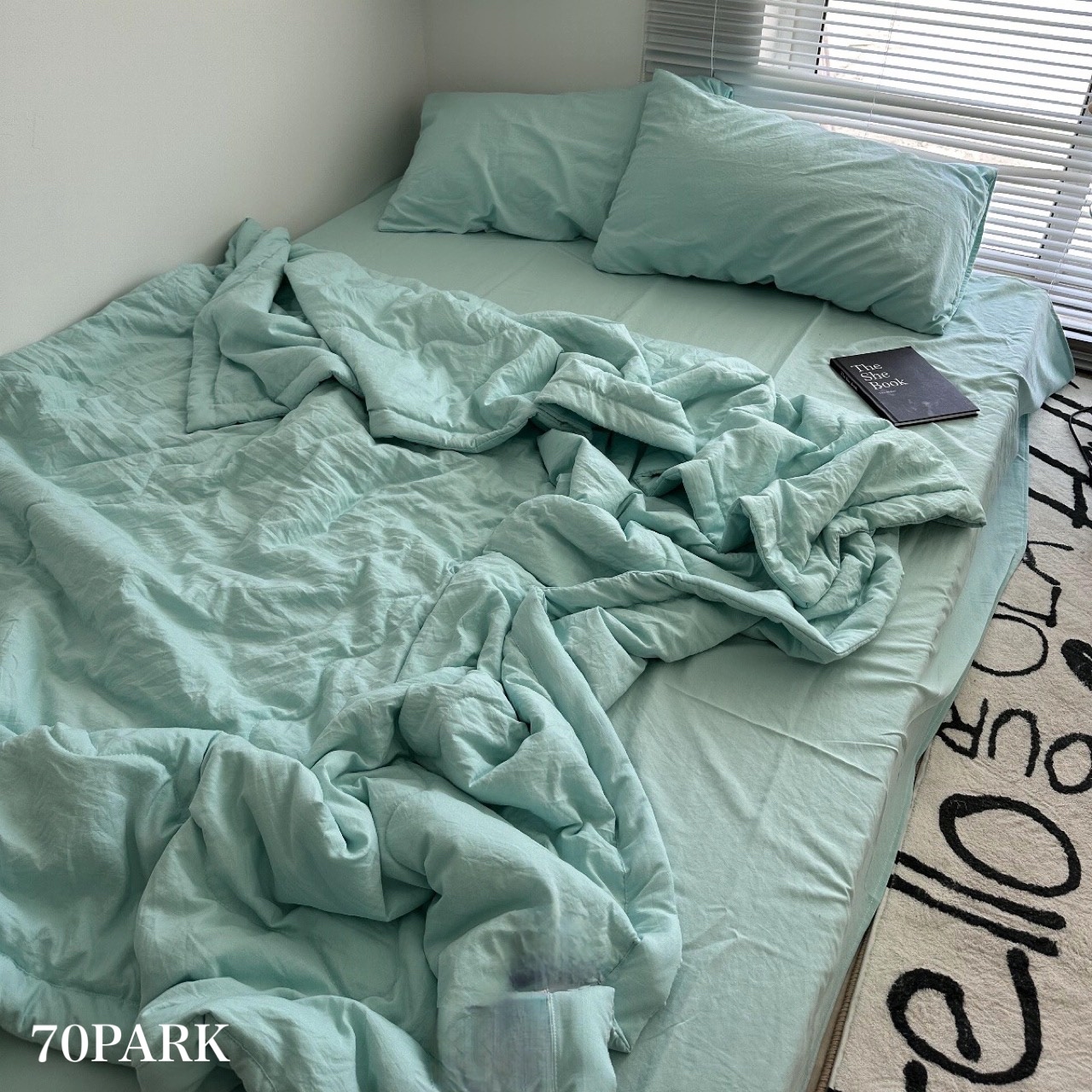 夏掛け布団 サマー キルト 無地 布団カバーセット 全3色 2サイズ ベッドカバー ベッドシーツ セット ベッドリネン おしゃれ 韓国インテリア 韓国雑貨 韓国っぽ インテリア雑貨 70PARK