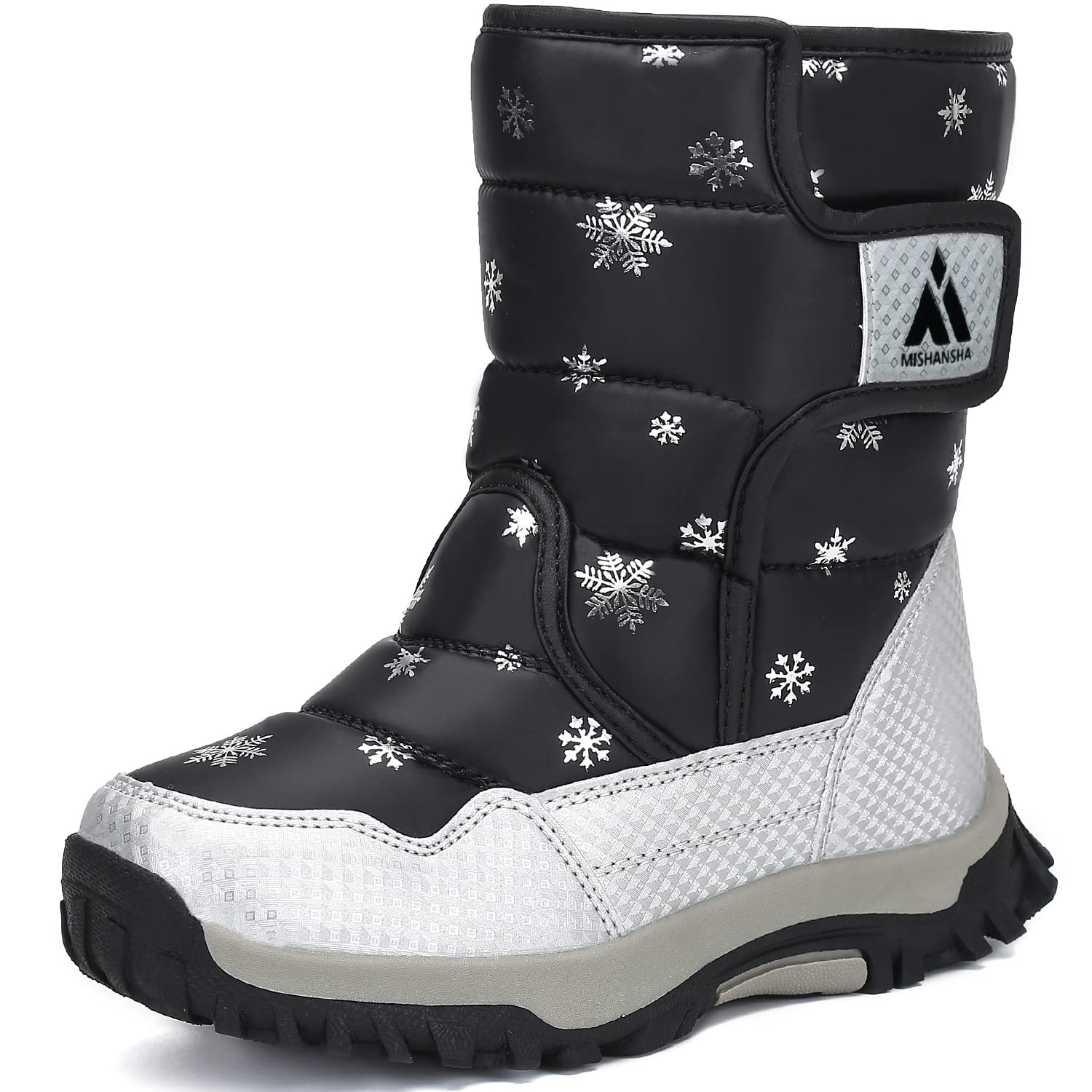 [Putu] スノーブーツ キッズ ジュニア ブーツ 女の子 男の子 防水 保暖 冬用ブーツ 雪遊び スキー 雪用ブーツ 子供靴 靴 シューズ 16.0 cm