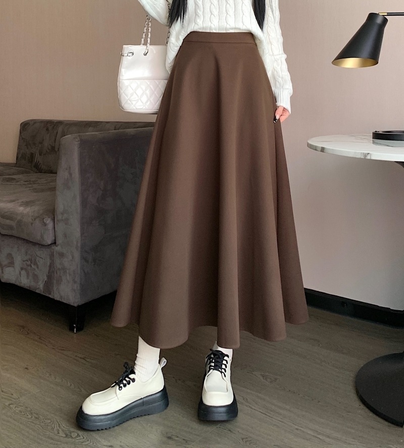 スカート ロングスカート プリーツスカート ミモレ丈 ロング アンブレラスカート Aライン プリーツ ハイウエスト ウエストゴム ポリエステル 大人可愛い おしゃれ 大人女子 こなれ感 フォーマル