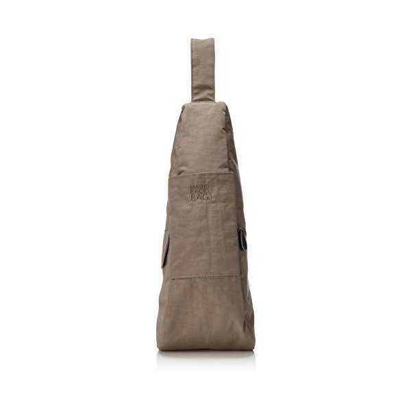 AmeriBag Distressed Nylon Bag， Taupe， Extra Small 並行輸入品