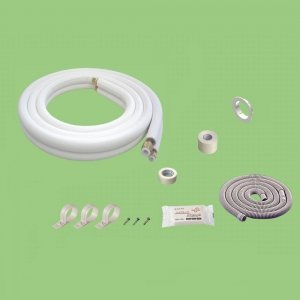 関東器材 配管セット(部品入り) 2分3分 3.5m 35P-FSP