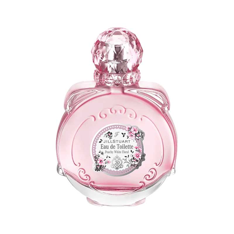 日曜限定お値下げ　ジルスチュアート　ピーチーホワイトフローラル Qoo10] JILL STUART ピーチー ホワイトフローラル オードトワ : 香水