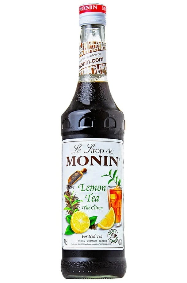 【送料無料】MONIN モナン レモンティー シロップ 700ml6本【ご注文は12本まで同梱可能】ノンアルコール シロップ