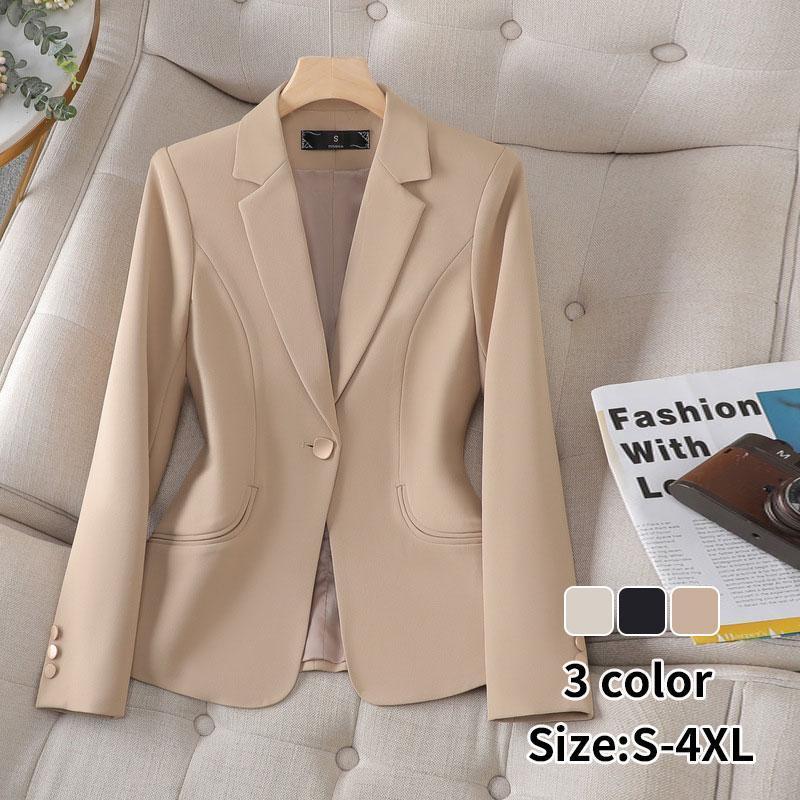 スーツレディース春秋テーラード長袖ライトアウターきれいめフォーマルオフィス通勤