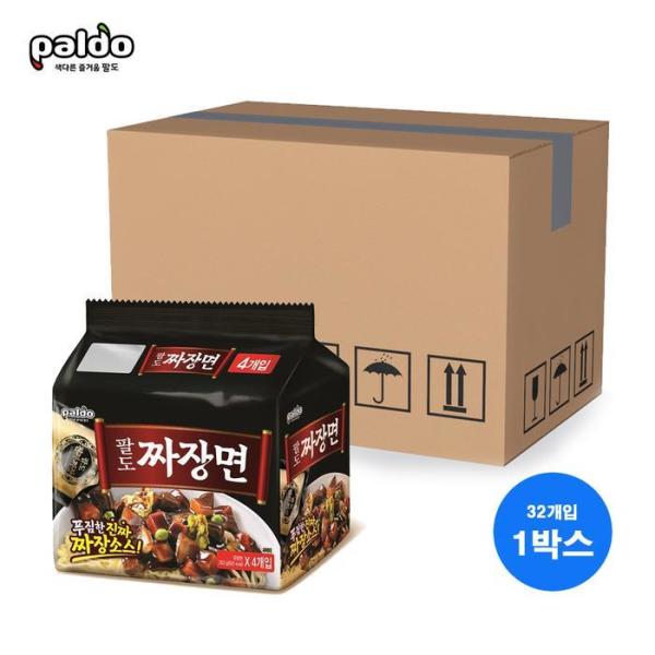パルド ジャージャー麺 4入 マルチパック x 8P (32袋)