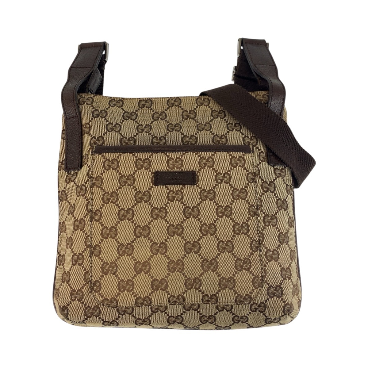ベージュ ブラウン GGキャンバス 122793 ショルダーバッグ ポシェット レディース 502782 20,148円