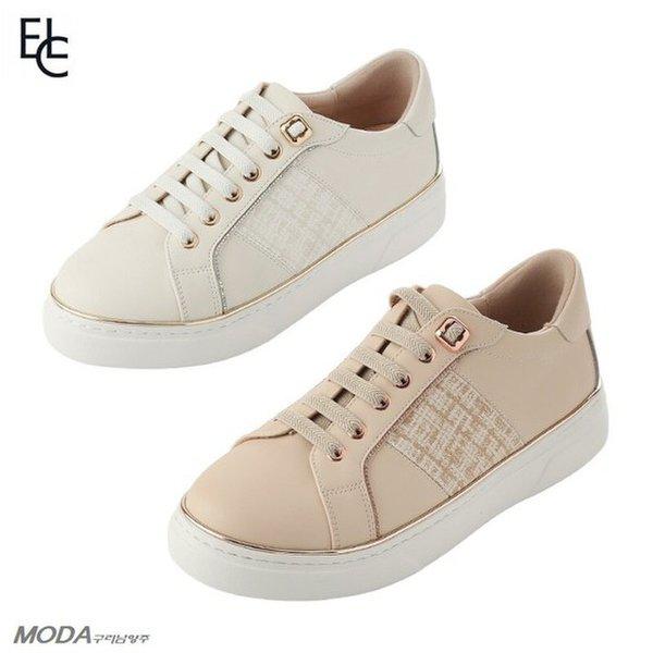 軽量クッションバンド調節女性スニーカー1XWS08XI-GN