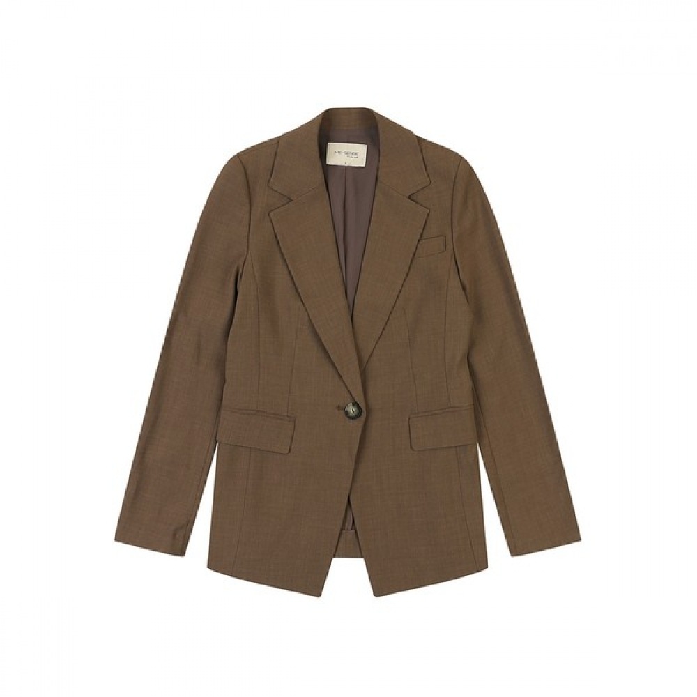 (ミスセンス) ベーシックワンボタンジャケット_MB28JKM101Z