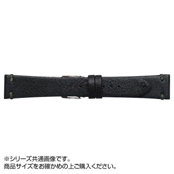 Emitta(エミッタ) 時計バンド ウーガ 19mm ブラック (美錠:銀) EU-A19 4,750円