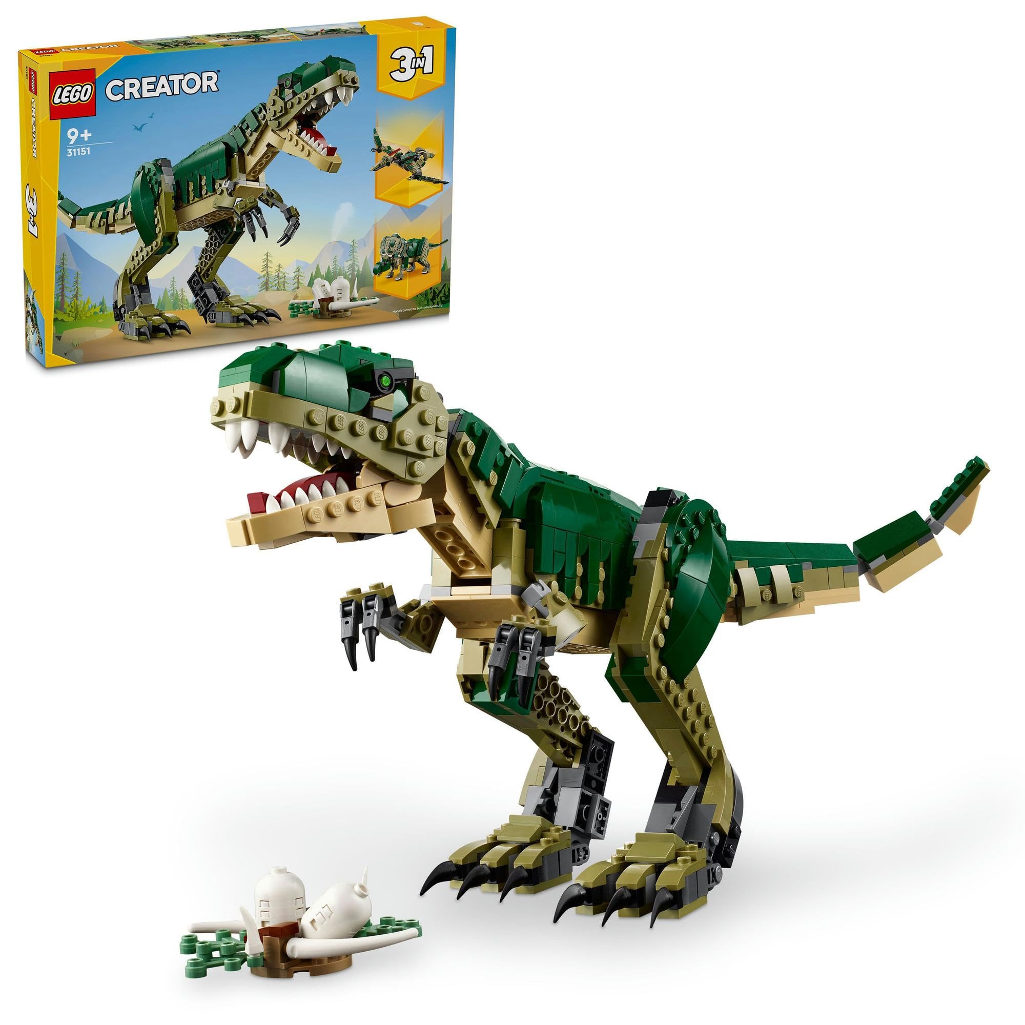 レゴ(LEGO) クリエイター エキスパート T-レックス おもちゃ 玩具 プレゼント 誕生日 ブロック クリスマス 男の子 女の子 子供 9歳 10歳 11歳 小学生 恐竜 31151