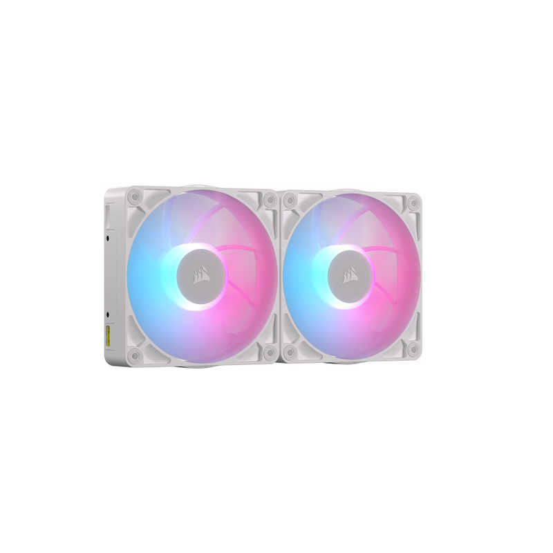 コルセア　CORSAIR　iCUE LINK RX140 MAX RGB WHITE Dual Fans Starter Kit　CO-9051040-WW