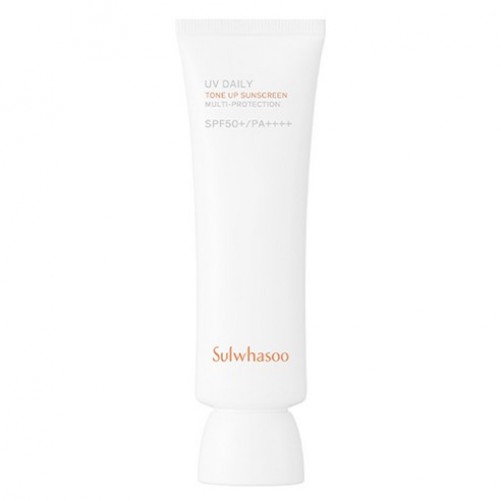 サンクリーム トーンアップ 上白 SPF50+ PA++++ 50ml / 紫外線対策 保湿 ツヤ肌 UVケア