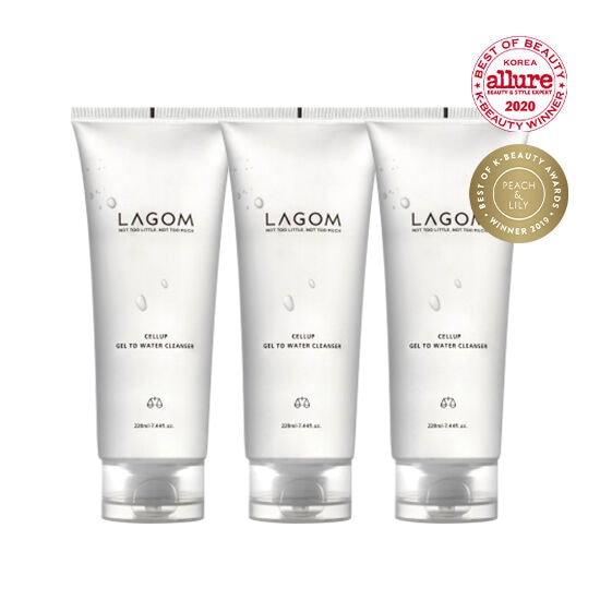 [1+1+1] ラゴム(LAGOM)ジェルトゥウォーター クレンザー 220mL