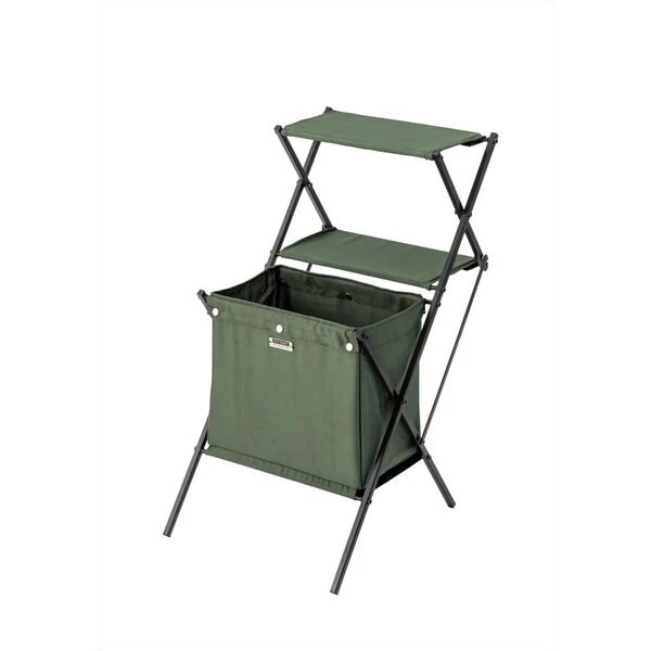 インテリアもアウトドアも似合うフォールディングマガジンラック 北欧 インダストリアル アウトドア ガーデン 収納家具 収納ボックス リビング ガレージ