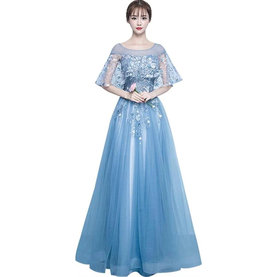 ファッション 着痩せ ロングドレス プリンセスライン ドレス フォーマル ウエディングドレス ワンピース 結婚式 ドレス レディース 花嫁
