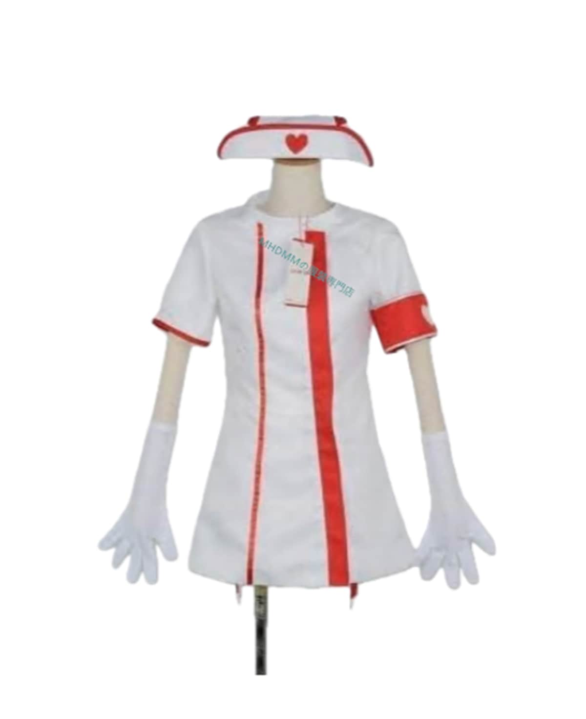 コンパス 戦闘摂理解析システム メグメグ ナース服 コスプレ衣装 撮影用 クリスマス ハロウィン　イベント仮装 　コスチューム