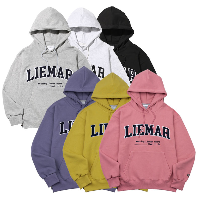 SIGNATURE LIEMAR HOODIE 刺繍 フード付きＴシャツ 6色 4サイズ