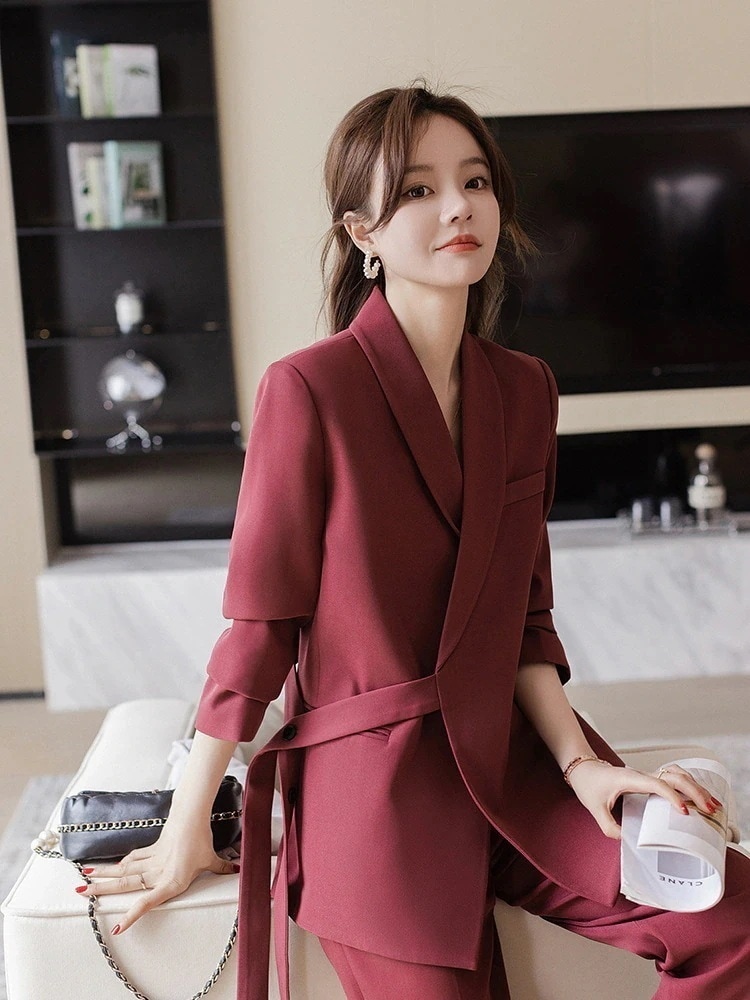 オールインワンセットアップセットアップ二点セット スーツ ママ セットアップ 卒業式 入学式 レディース セットアップ 入学式 2025初春新品 ママ 通勤 11 スーツセット スーツ メガ割