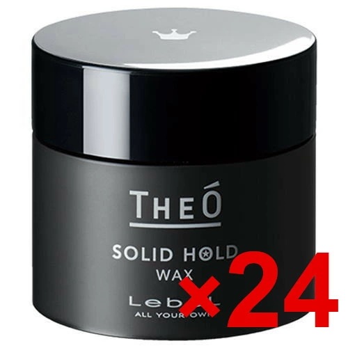 【送料無料】 ルベル ／ ジオ ワックス ソリッドホールド 60g 【24個セット】/ LebeL [ 国内正規品 ] ヘアスタイリング メンズ 男性 ワックス